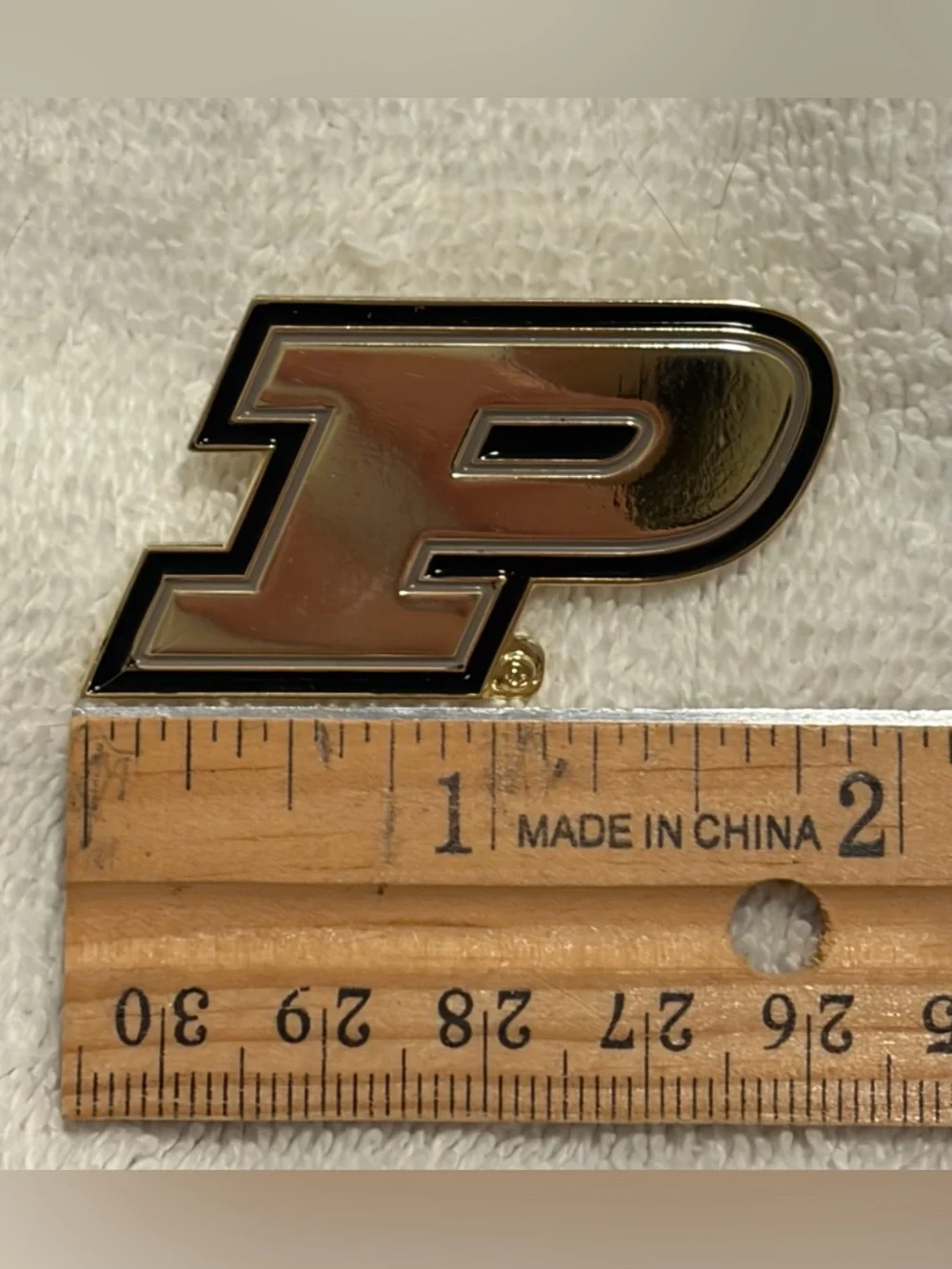 College Logo Fan Purdue Boilermakers Purdue University Souvenir Pin